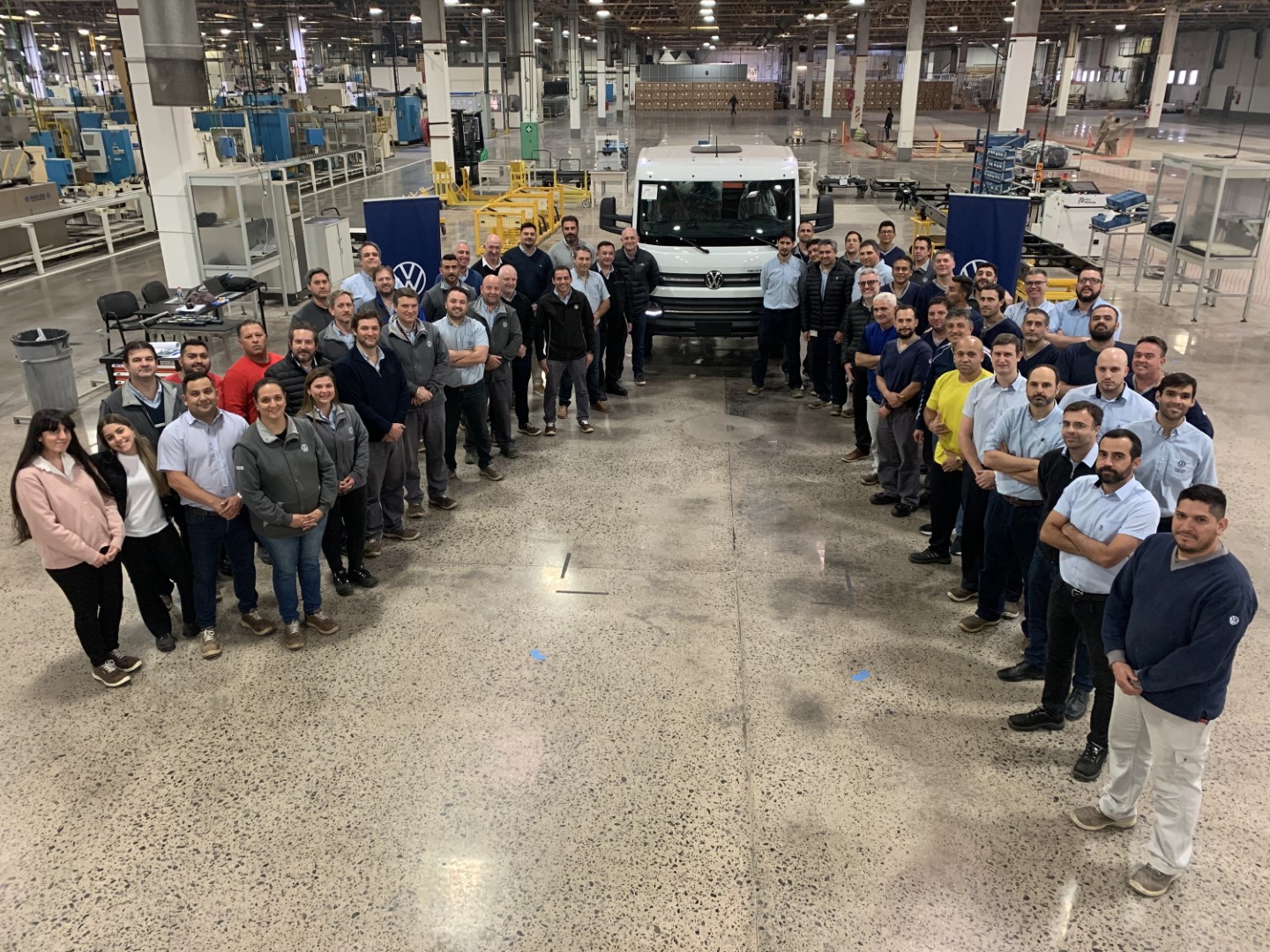 Volkswagen Group Argentina ensambló el primer camión Volkswagen en el Centro Industrial Córdoba